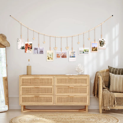 Hanging Photo Display Room Wall Decor for Bedroom Living Room Dorm Office Party Decor Teen Girl Gifts