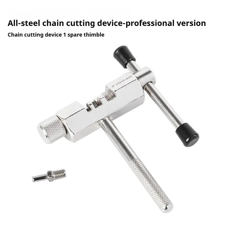 Mountain Bike Chain Cutter Chain Unloader With Nickel Plated Top Pin All Steel Chain Remover Road Bike Chain Removal Tool