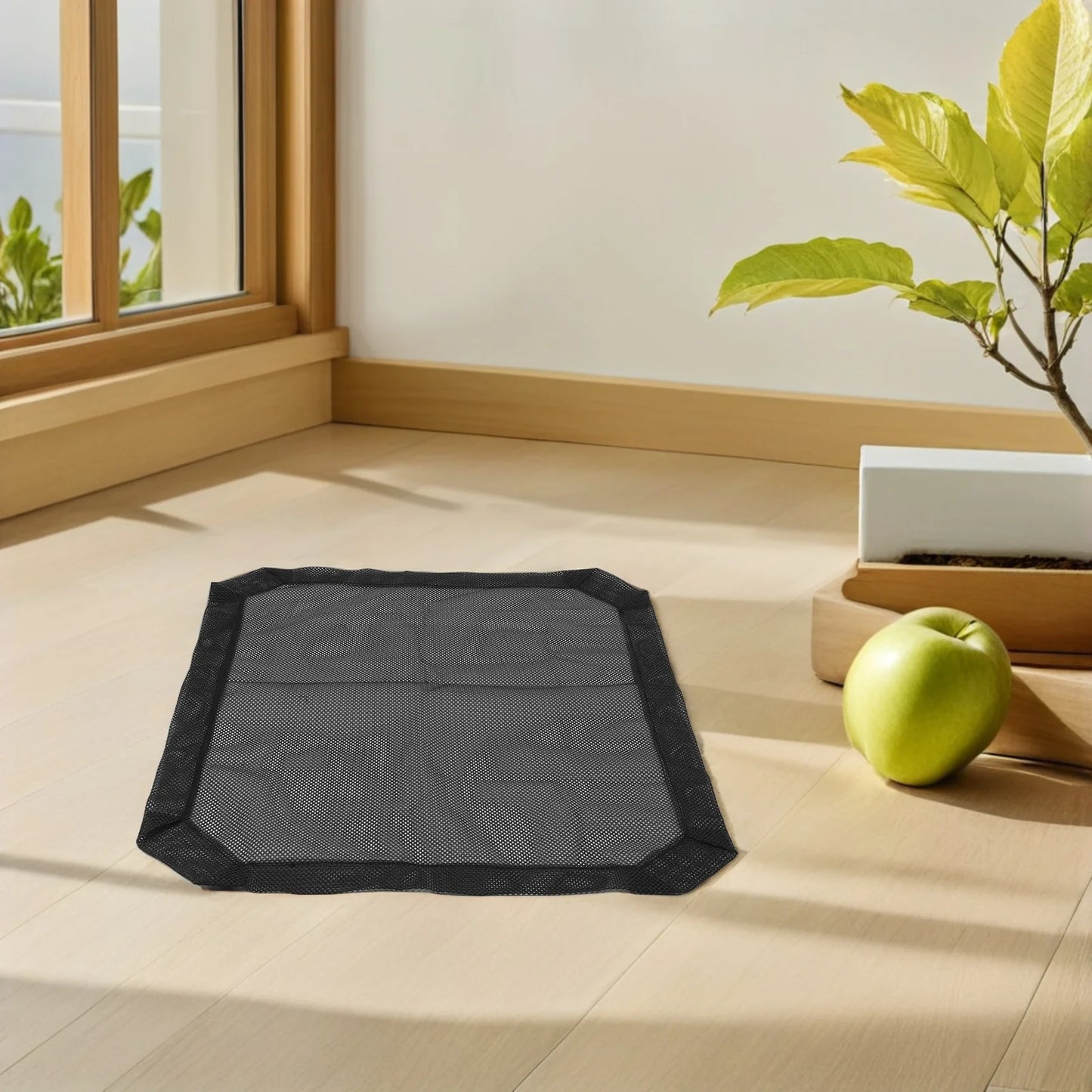 87x69cm Elevated Pet Bed Mesh Cover Detachable Washable Breathable Indoor Outdoor Replacement Dog Bed Cover Dog Mattress