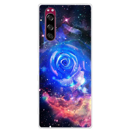 For Sony Xperia 5 Case Xperia5 Bumper Silicone TPU Soft Phone Cover For Sony Xperia 5 J9210 J8210 J8270 6.1' Cases Cartoon