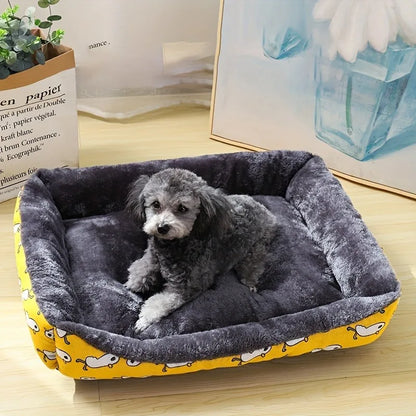 Pet dog bed, sofa cushion, seasonal pet supplies, soft and comfortable supplies, large, medium, and small household cat beds