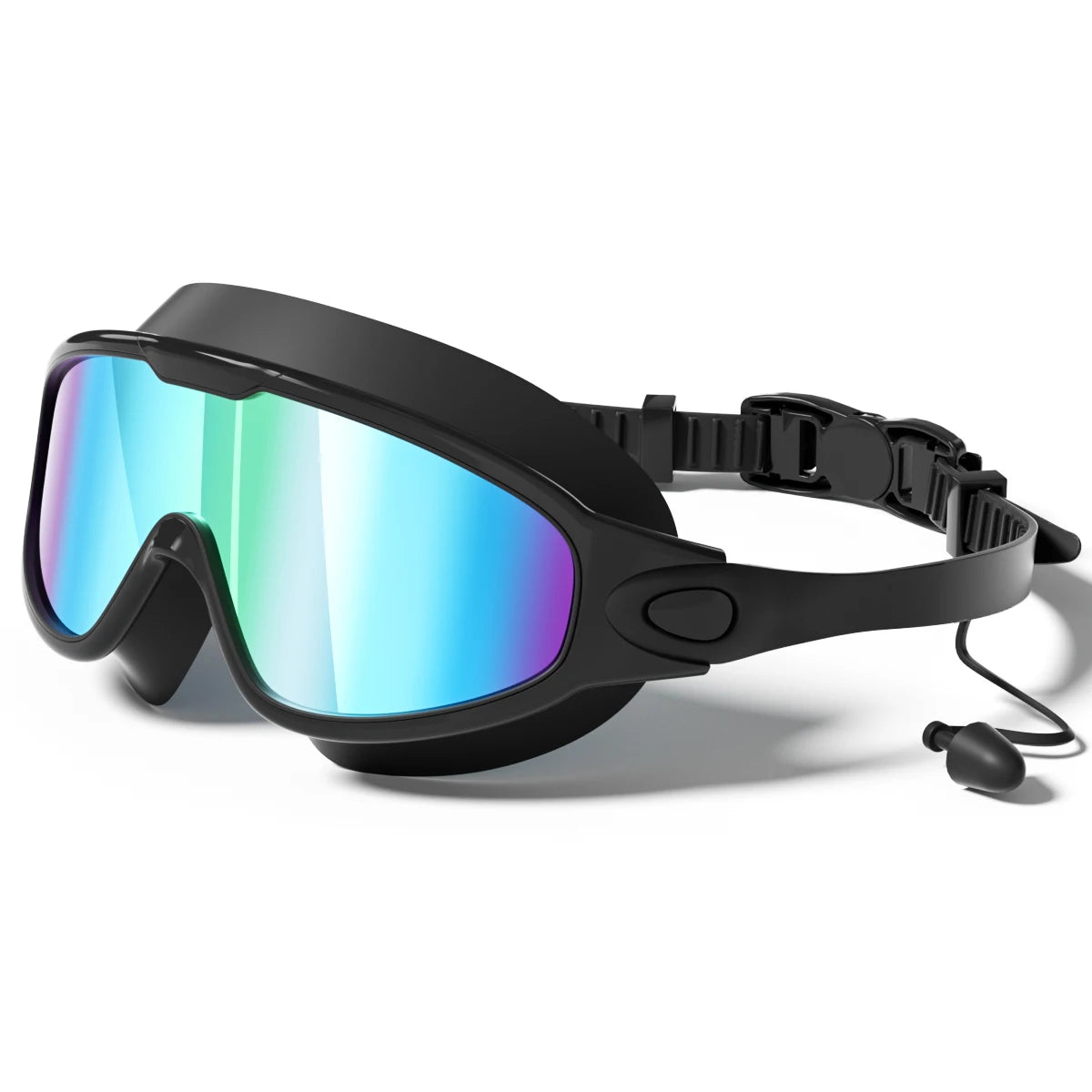 Adult Swimming Goggles Wide View Anti-Fog UV Protection Leak-Proof Swim Glasses Unisex for Men Women