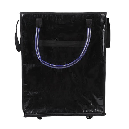 Reusable Grocery Bag On Wheels Water Proof Large Capacity Rolling Tote Bag with Reinforced Handles