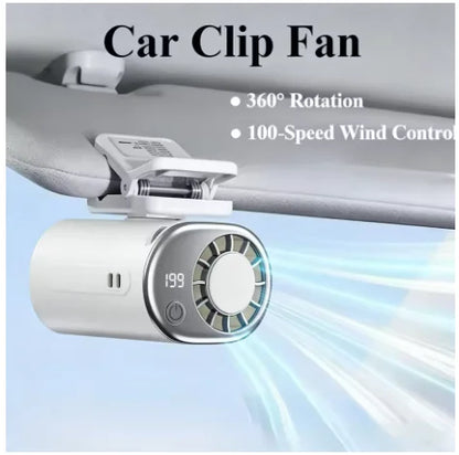 Portable Semiconductor Air Cooler, Umbrella Hanging Clip Fan, Handheld Mini Desktop Fan, High-Speed Electric Fan, Car Mounted