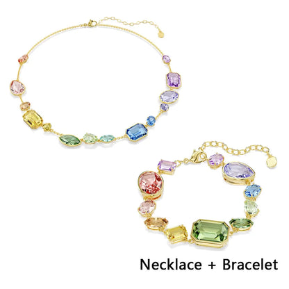 2026 High Quality Shiny Luxury Brand Fine Jewelry Sets Exquisite Fine Fashion Party Gifts for Women New Christmas Ornaments