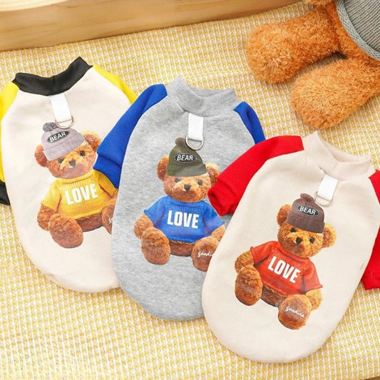 Dog Clothes with Fleece Sweatshirts, Cat Warm Thickened Cat Clothes, Universal Pet Clothing and Supplies Dog Clothes