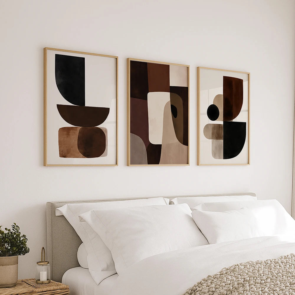 Set of 6 Decorative Wall Decor Modern Decorative Canvas Poster Wall Art Prints Home Decor Living Room Bedroom Gallery Artwork