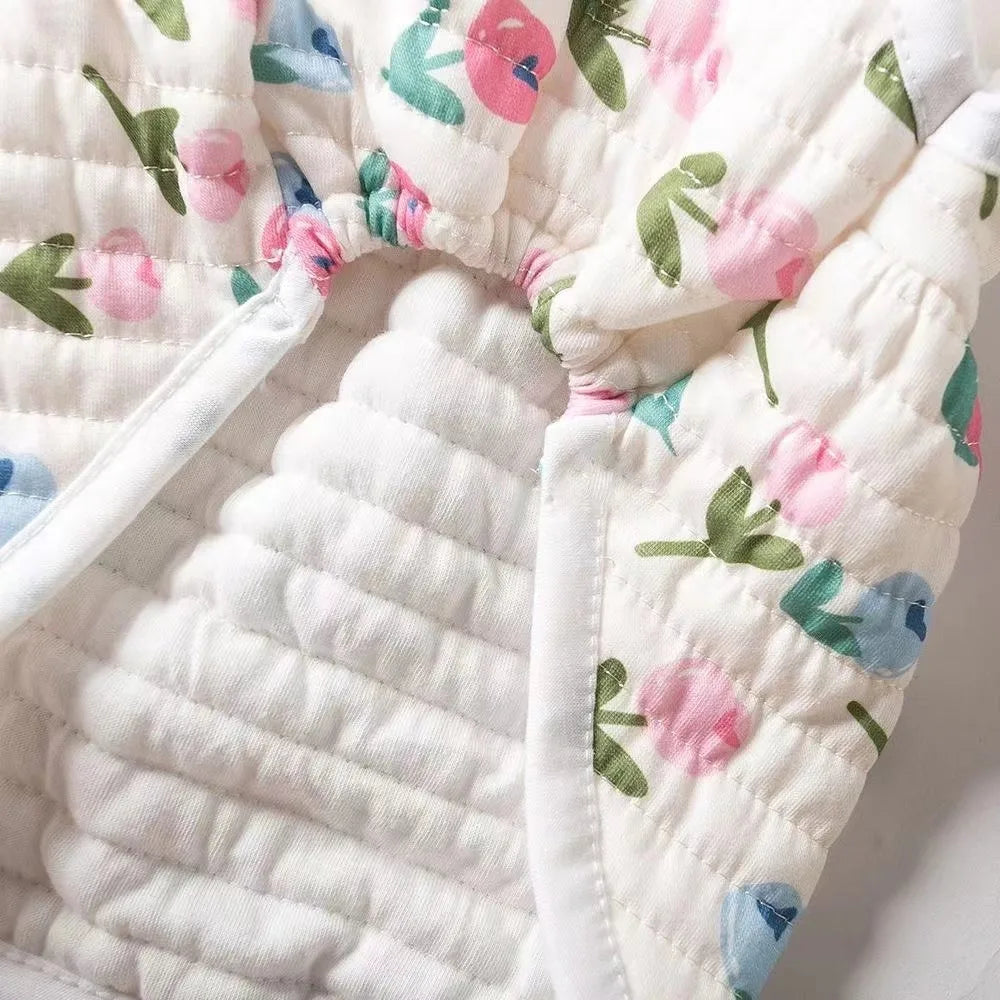 Pet Tulip Cotton Coat Teddy Autumn Clothes Yorkshire Terrier Warm Jacket Puppy Cute Pullover Dog Stuff