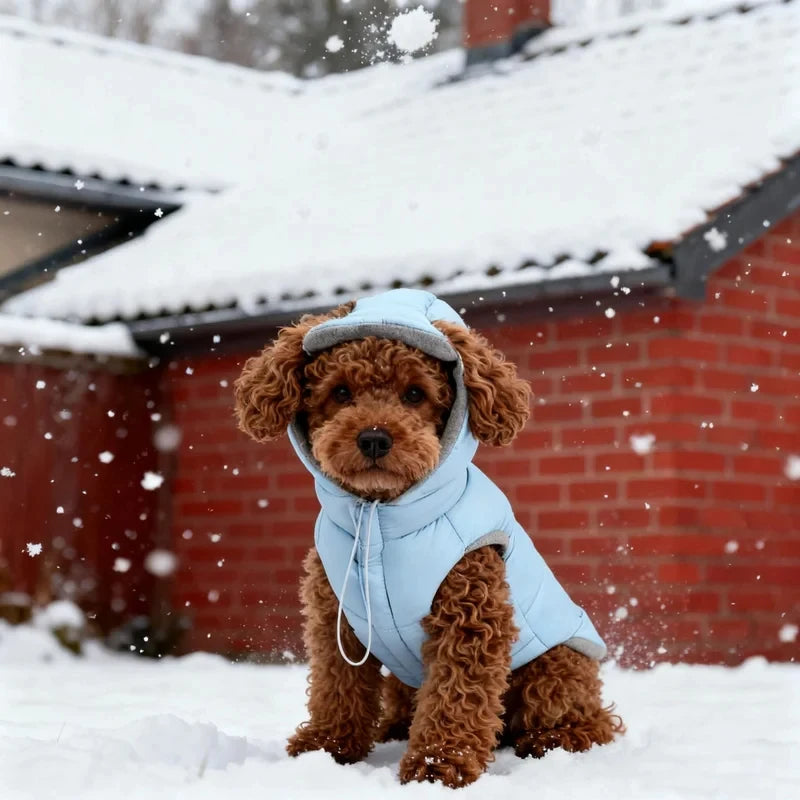 Dog Pet Clothing Dog Down Jacket & Cotton Coat Warm & Comfortable Suitable for Small to Medium Dogs