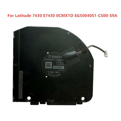 Brand New Original Laptop CPU GPU Cooling Fan For Dell Latitude 7430 E7430 0CMX1D EG50040S1-CS00-S9A
