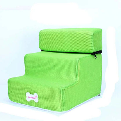 Multicolor Durable Puppy Climbing Dog Ramp Stairs Anti-slip Pet Ramp Ladder Dogs Bed Stairs Dog House Pet Supplies