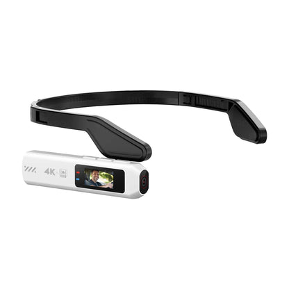 Head Mounted Action Camera 4K 30FPS 130° Wide Angle Lens Video Camera Wearable Video Camera APP Wireless Remote Control