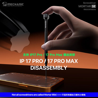 Mechanic MORTAR SE Magnetic Screwdriver Set Y 0.6,Pentalobe 0.8,Phillips 1.2 /1.5 ,Inner Hex 2.5 , Screwdriver Repair Tool Kit