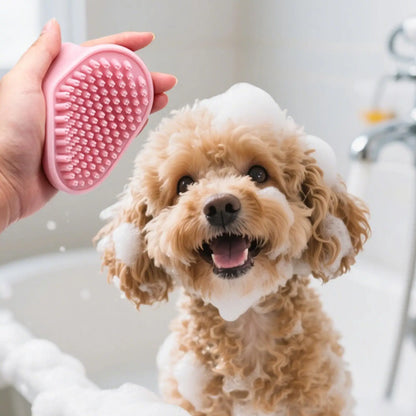 Pet Bath Brush Comb  Cat Dog Grooming Massage Glove Fur Removal Tool for Cats  Dogs Deshedding Washing Pet Bathing Supplies