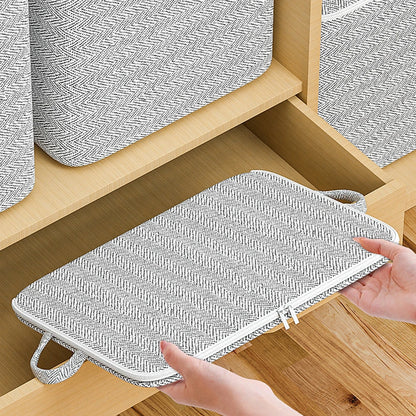 Stereoscopic Storage Boxes Household Storage Boxes Organizing Boxes Fabric Foldable Large Capacity Dust-proof Closet Storage