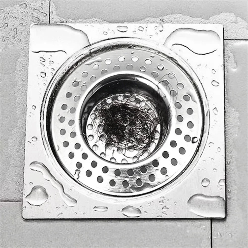 Kitchen Sink Mesh Filter Stainless Steel Drain Mesh Protects From Clogging Kitchen Fittings