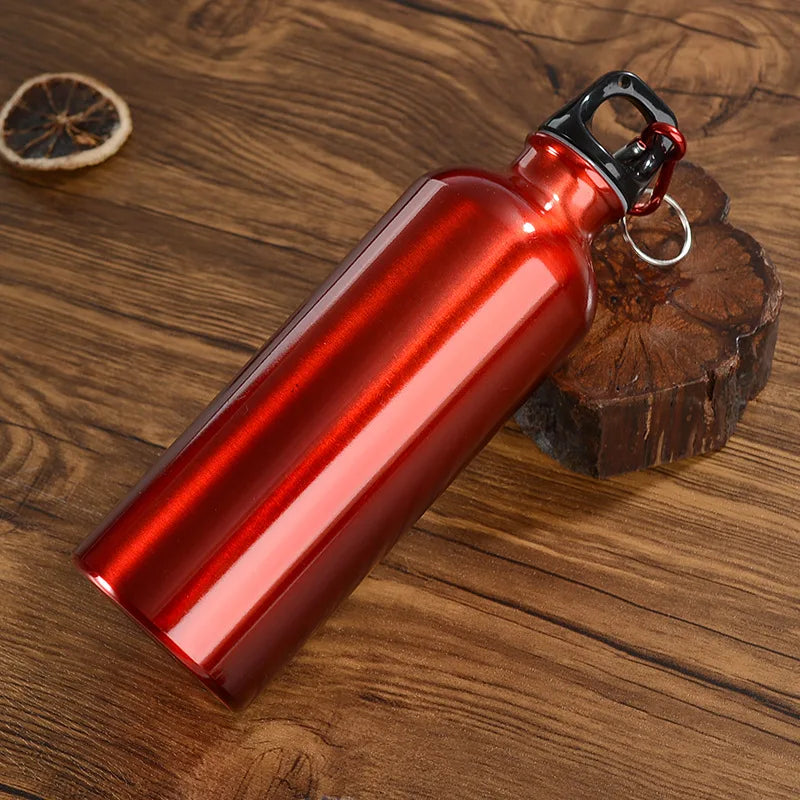 Camping Alloy Water Bottle 500ml Outdoor Portable Cycling Water Bottle