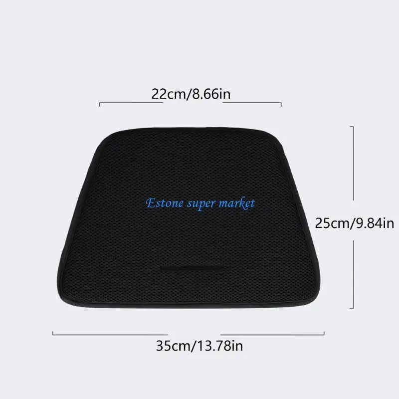 090B Baby Strollers Accessory Holow Mat Breathable Polyester Fiber Nonslip Base Easy Cleaning Design For Long Ride