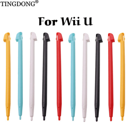 10Pcs Stylish Color Touch Stylus Pen for Wii U WIIU GamePad Console