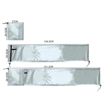 1PC Portable Air Conditioner Hose Cover Insulation Heat-Resistant Hose Protective Sleeve AC Hose Duct Vent Cover Accessory
