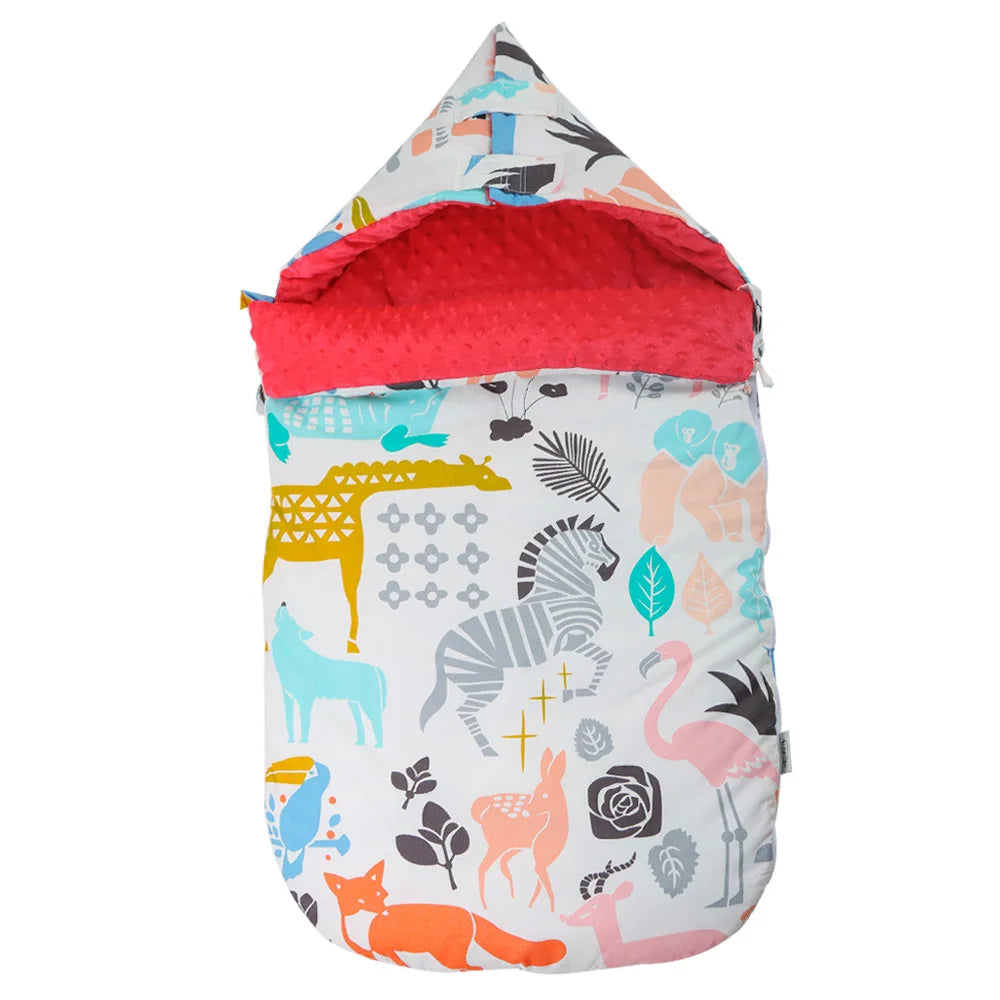 INSULAR Infant Thickened Sleeping Bags Newborn Anti-startle Holding Quilts Baby Bean Sleepsacks Multi-functional Autumn Winter