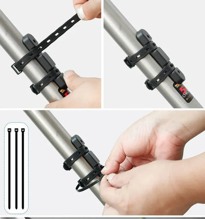 Bicycle Water Bottle Holder Adaptor 5 Colors Silicone Bottle Cage Strap Seatpost Fork Frame Multi Location Mounting Bike Parts