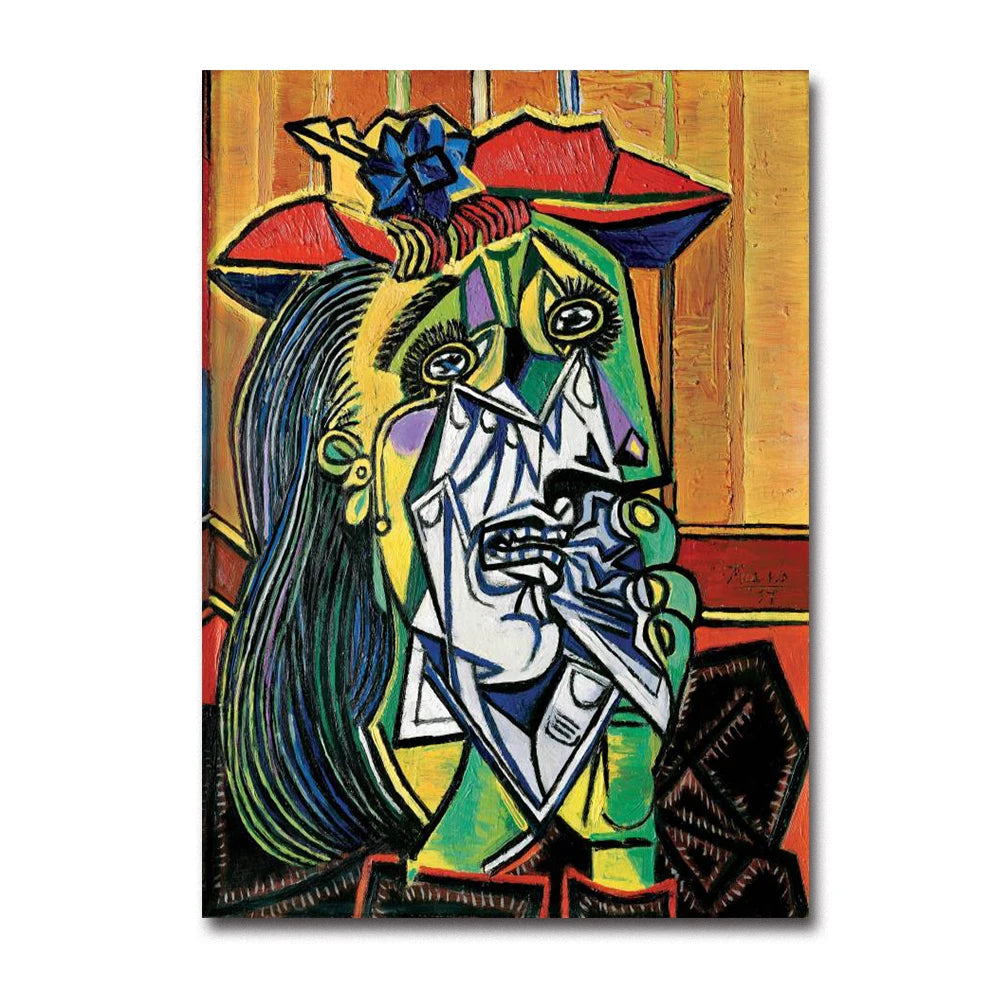 Modern Art Master Picasso Abstract Canvas Painting Cubism Home Wall Art Poster Prints Pictures Bedroom Living Room Decor Murals