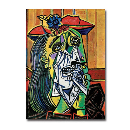 Modern Art Master Picasso Abstract Canvas Painting Cubism Home Wall Art Poster Prints Pictures Bedroom Living Room Decor Murals