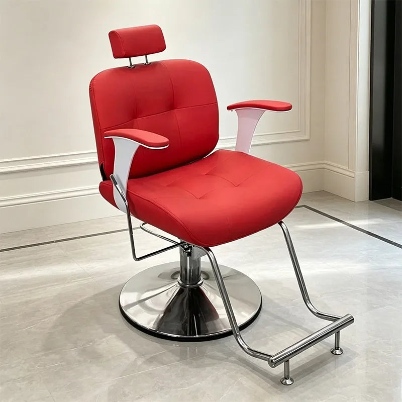 Modern Aesthetic Hair Barber Luxury Shop Hair Barber Fashionable Design Sillas De Barbería Profesional Commercial Furniture