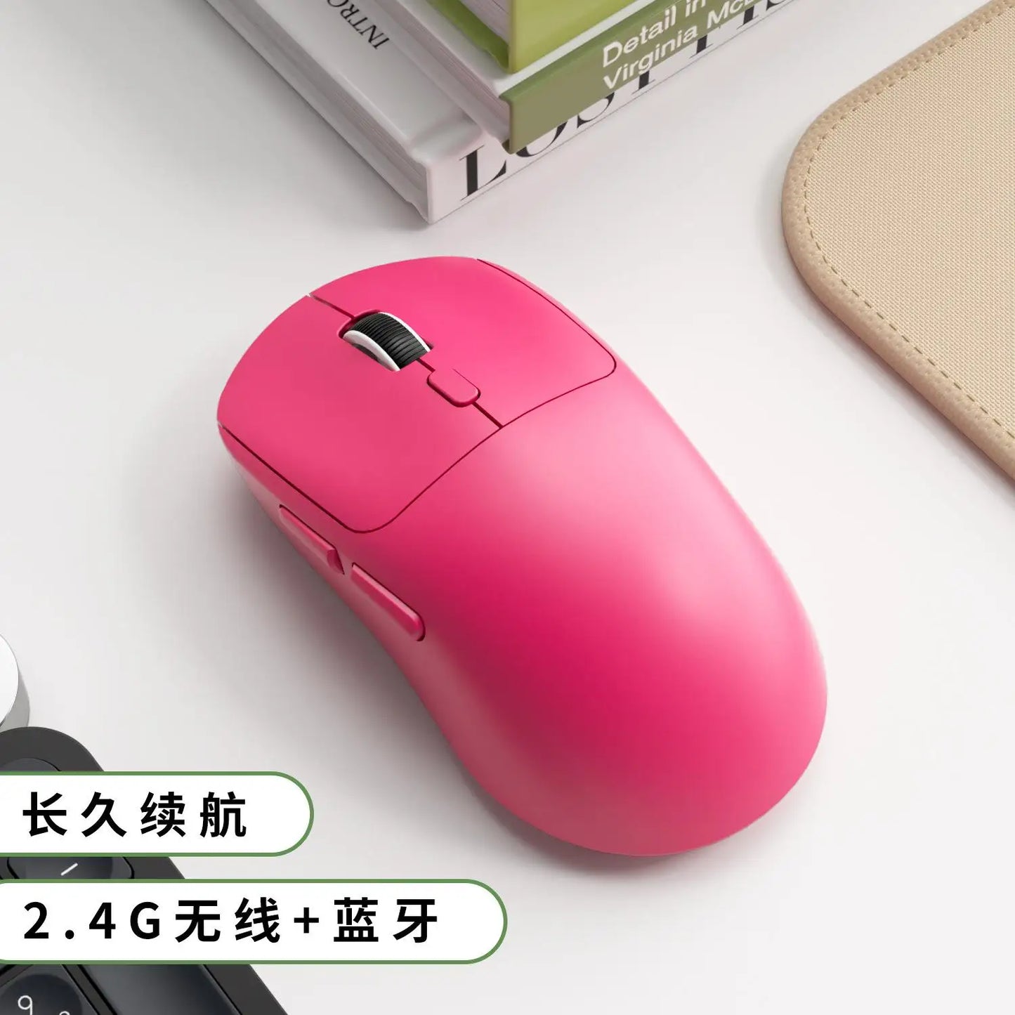 Lenovo Wireless Mouse Bluetooth-compatible  2.4G Three-Mode Rechargeable Ergonomic Office Gaming Silent Mouse For iPad PC Laptop