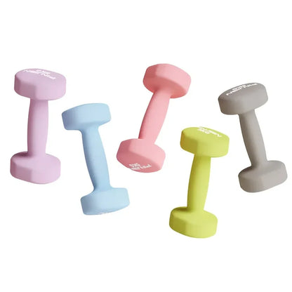 2Pcs 0.5kg Women's Dumbbell Neoprene Dumbbell Fitness Equipment Arm Muscle Training Bodybuilding For Women Fitness Equipment