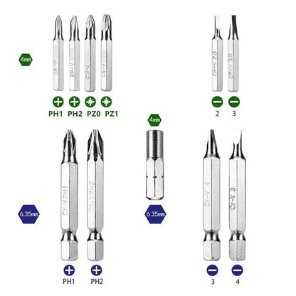 Cordless Mini Electric Screwdriver USB Rechargeable Drill Flexible Shaft Set Lightweight Durable Tool Kit Power Tools