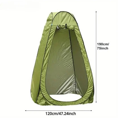 Outdoor bathing tent, portable camping toilet tent, changing tent, shower tent, dressing shelter, fishing tent, thermal tent