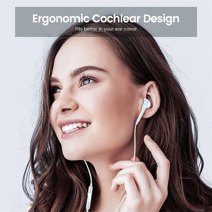 Original Wired Earphones For iPhone 16/15/14/13/12/11 Pro Max 7/8Plus XR/XS/X iPad In-Ear Earbuds Lightning USB-C 3.5mm Earphone