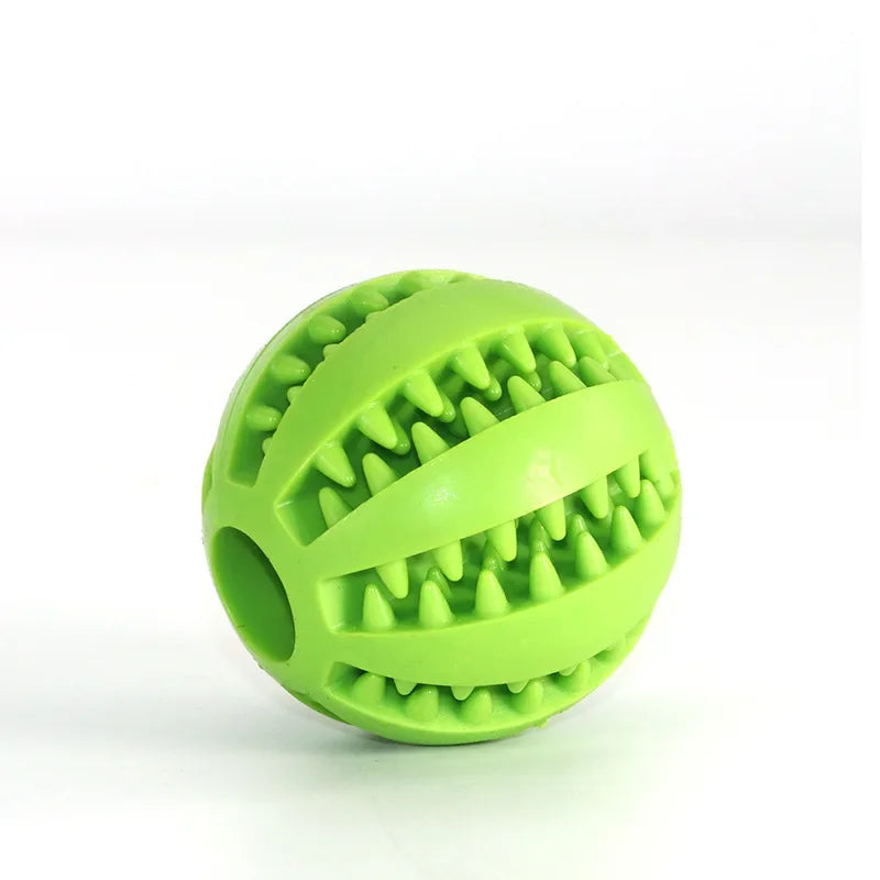 Silicone Pet Dog Toy Ball Interactive Bite-resistant Chew Toy for Small Dogs Tooth Cleaning Elasticity Ball Pet Products 5cm