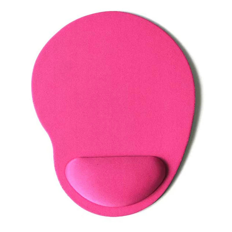 Mouse Pad With Wrist Support Comfortable Mousepad With Smooth Wrist Rest Surface Non-Slip PU Mouse Pad For Office Home Laptop PC