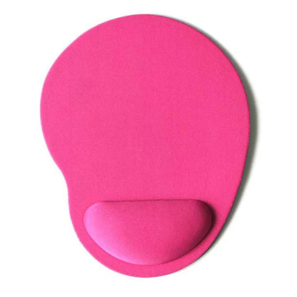 Mouse Pad With Wrist Support Comfortable Mousepad With Smooth Wrist Rest Surface Non-Slip PU Mouse Pad For Office Home Laptop PC