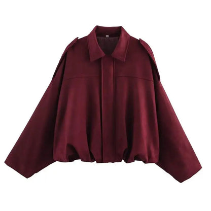 Jackets Autumn Women's 2025 New Outerwear Chic Elegant Loose Warm Women's Coat Street Youth Fashion Joker Coat Jacket