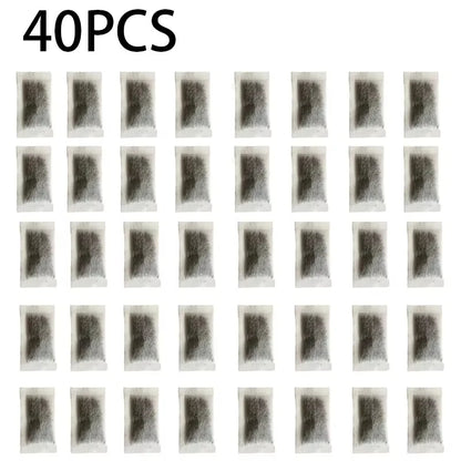 20/40PCS Fish Tank Filter Activated Carbon Bags Premium Aquarium Filter Media Purifies Water Removes Toxins Odors Long Lasting
