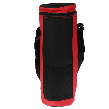 1x Water Bottle Cooler Tote Bag Universal Water Bottle Pouch High Capacity Insulated Cooler Bag Outdoor Traveling Camping Hiking