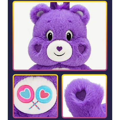 40CM Care Bears Plush Backpack Stuffed Toys Cute CareBears Dolls Children Schoolbag Girls Soft Soothing Birthday Christmas Gifts