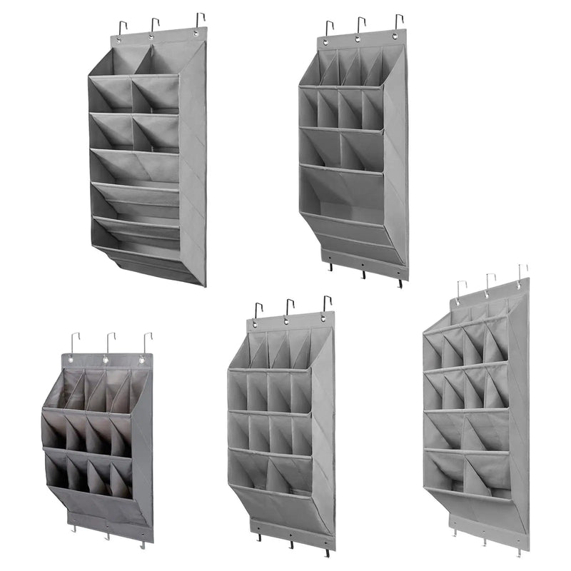 Hanging Shoe Organizer with 3 Hooks for Men Women Kids Shoe Rack for Door Shoe Organizer for Towels Clothing Bags Baby Items
