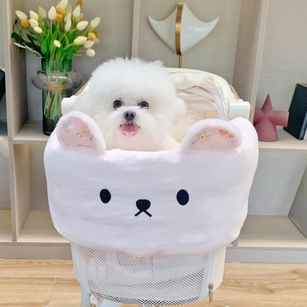 Cat and Dog Strollers Edge Pads Removable and Washable Seat Pads Anti-dirt Padding for Pet Stroller Pet Products Accessories