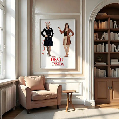 Movie The Devil Wears Prada Poster Gallery Prints Self Adhesive Home Decor Decoration Wall Decals Living Room Sticker