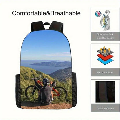Customizable Personalized Photo Backpack, Multi-Functional Backpack, Suitable for Daily Commute And Hand Washable, Lightweight