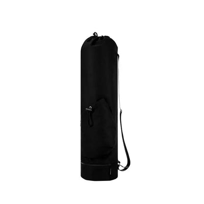 Yoga Mat Bag with Water Bottle Pocket and Bottom Wet Bag Multifunctional Sport Yoga Mat Carrier Storage Bag