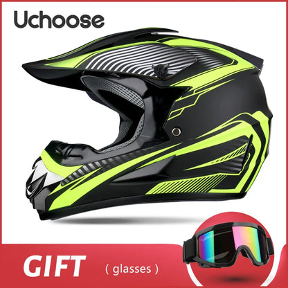Full face motorcycle helmet for mountain bike  off-road  classic, MTB, racing, motocross, downhill, downhill