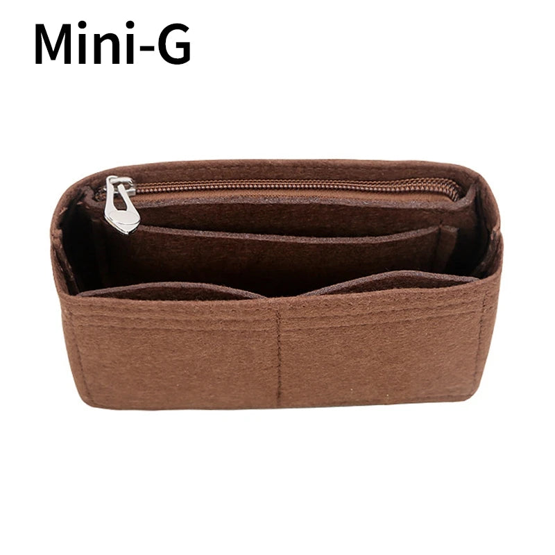 Bag Organizer for Longchamp Small Tote Bag Timid Bags Storage & Finishing Inner Liner Handbags Insert Organizer Fit Mini Size
