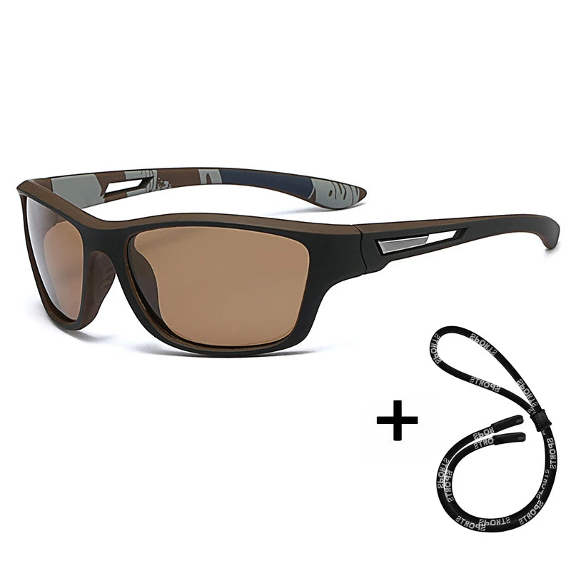 High Definition Polarized Sunglasses for Men Women Outdoor Sport Fishing Sun Glasses UV400 Protection Driving Eyeglasses