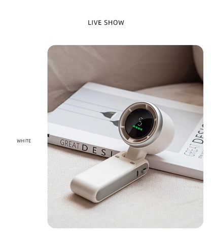 Lenovo 3-in-1 Fan 5-speed 3600mAh Rechargeable Lithium Battery USB Charging Travel Mini Fan For Travel Outdoor Activities